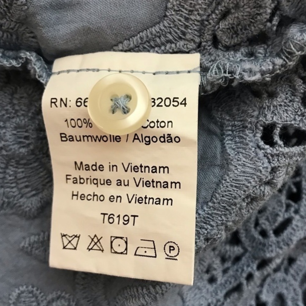 Anthropologie TYLHO Elodie Tunic Blouse S - Picture 4 of 4